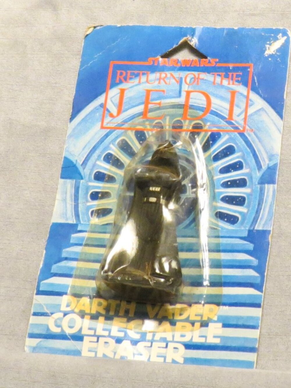 1983 Vintage "STAR WARS" Return Of The Jedi DARTH VADER Collectible Eraser, NEW!